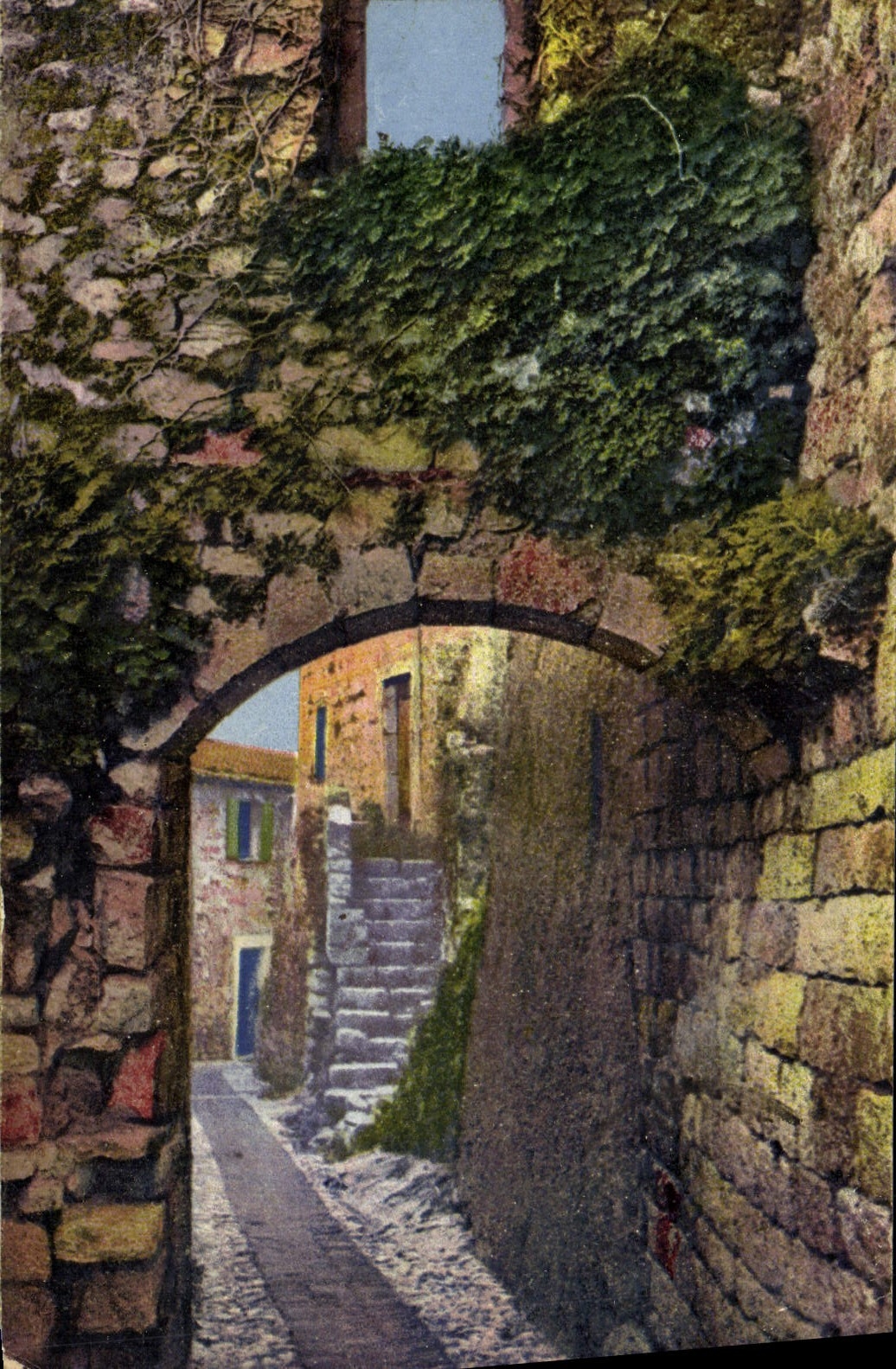 VINTAGE POSTCARD Fantasy Village