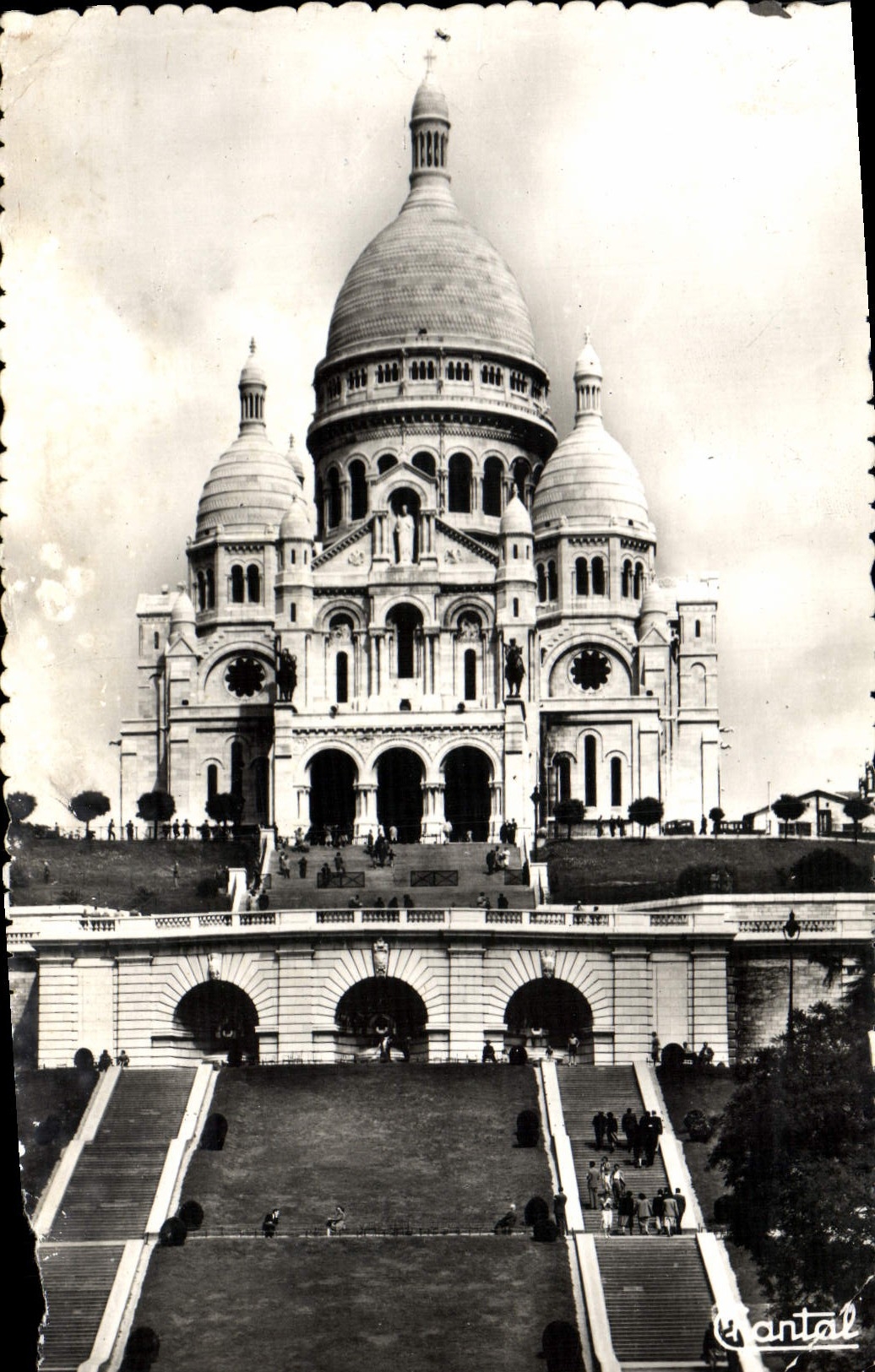CPM Paris Basilique Du Sacre Coeur