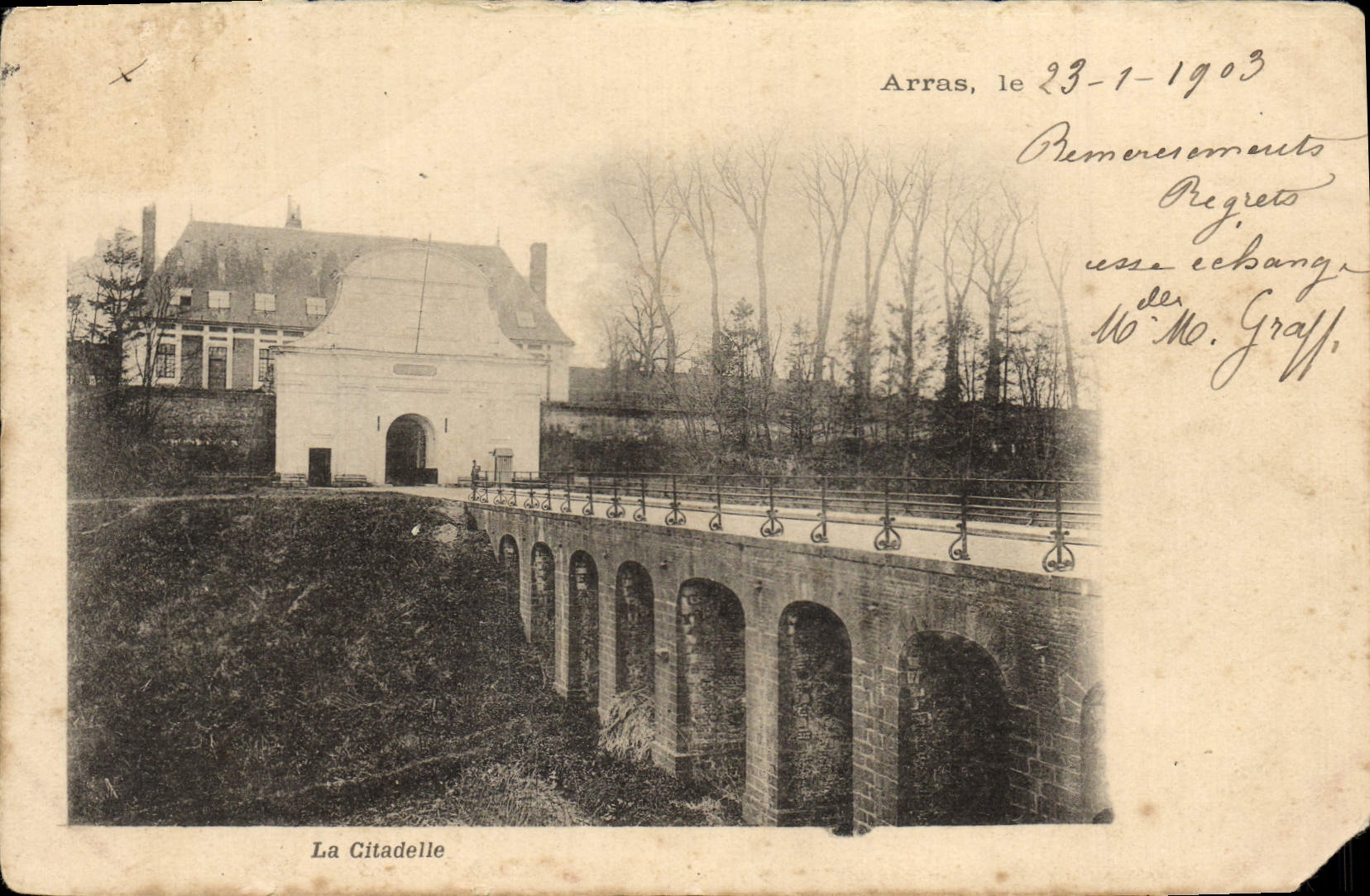 CPA Arras La Citadelle