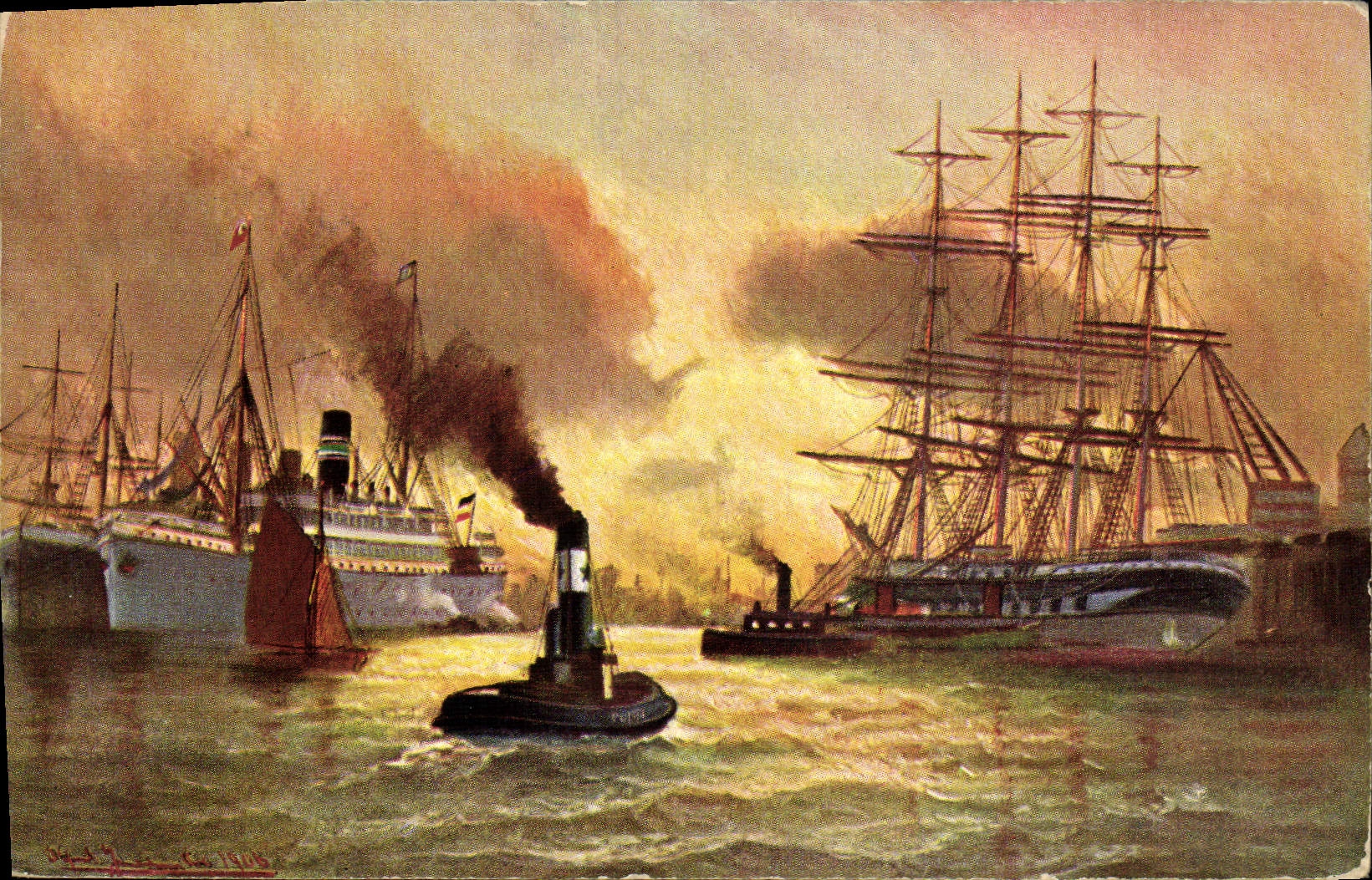 CPA Bateaux 