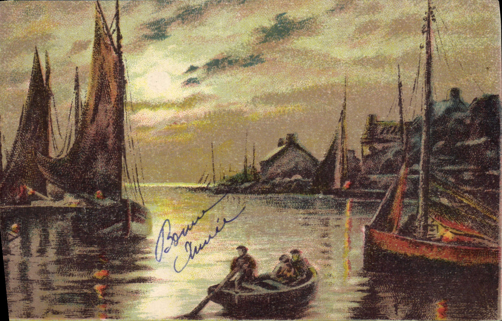 CPA Bateaux de peche 