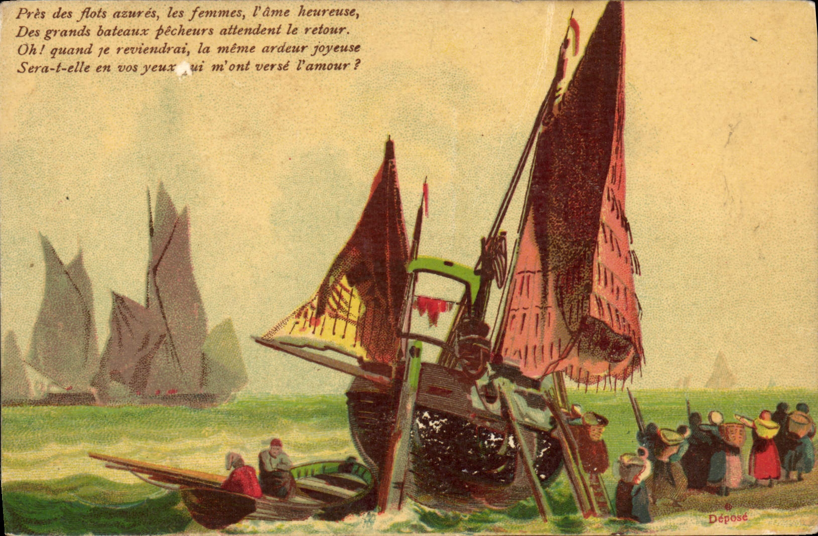 CPA Bateau