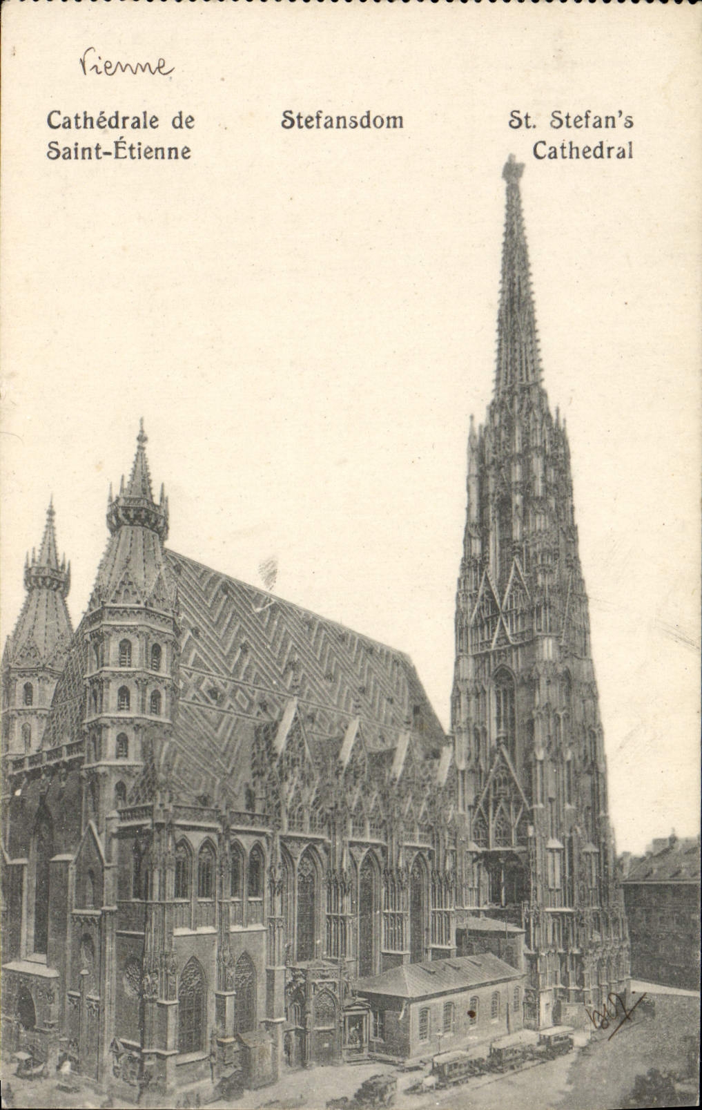 CPA Vienne Cathedrale de Saint Etienne