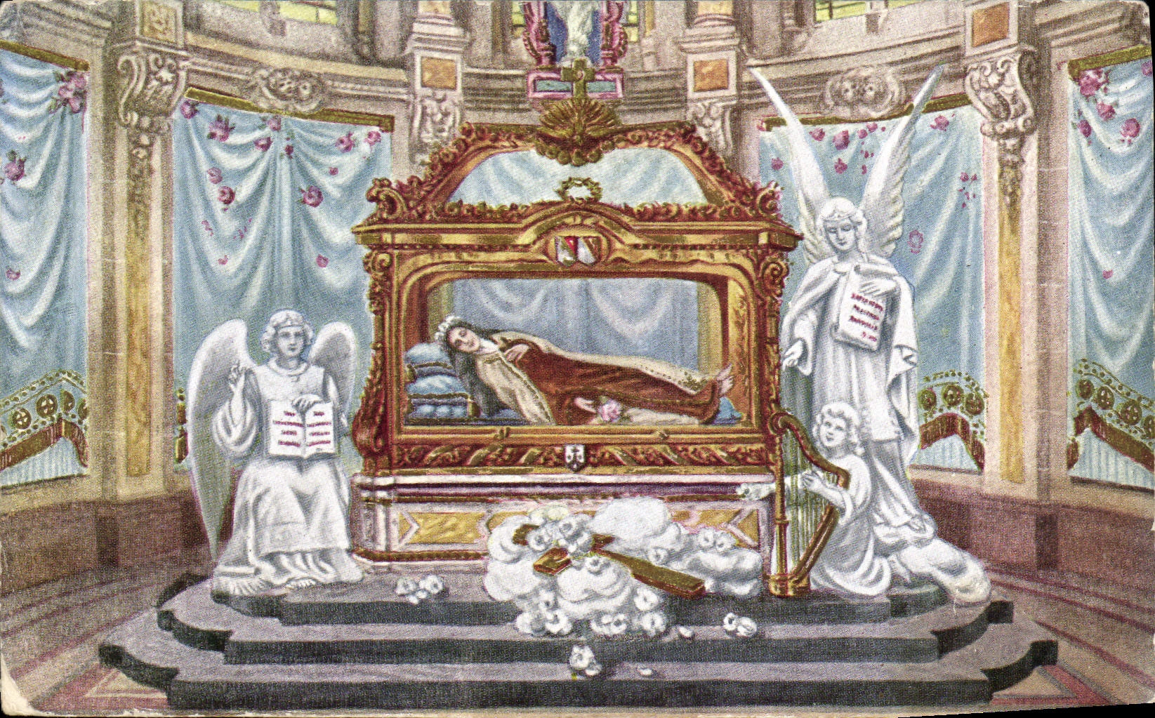 CPA Chapelle Et Chasse De Ste Therese De L'Enfant Jesus Lisieux