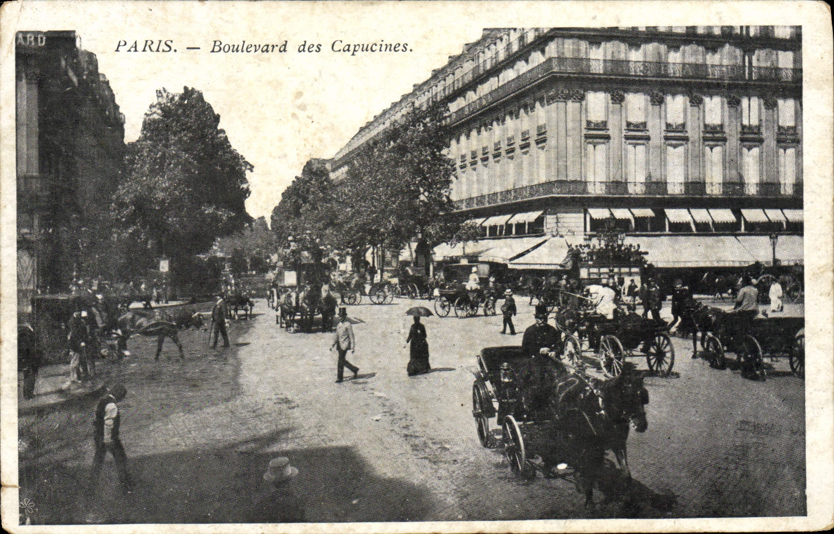 CPA Paris Boulevard Des Capucines