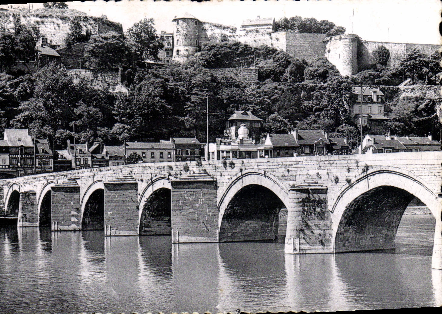 MODERN CARD Namur Bridge Of Legs And Citadel