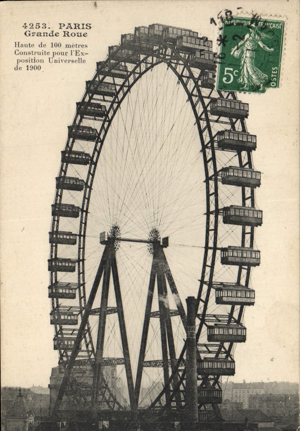 CPA Paris Grand Roue