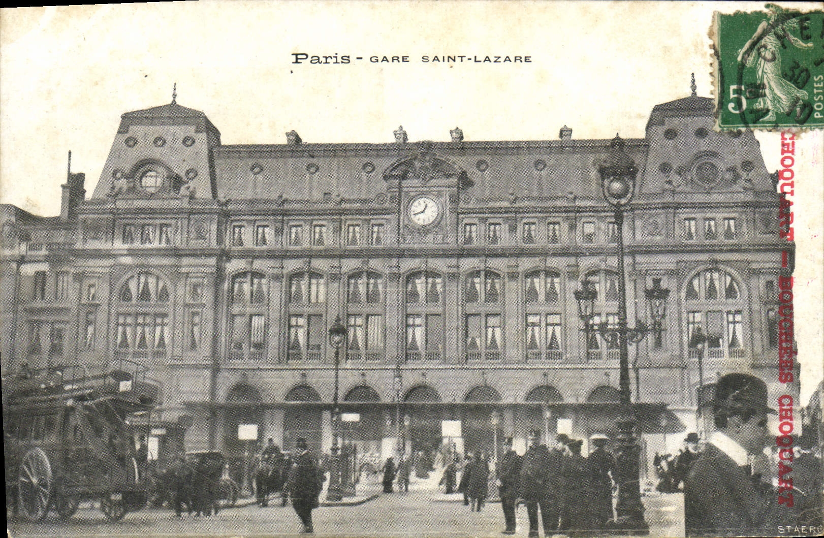CPA Paris Gare Saint Lazare