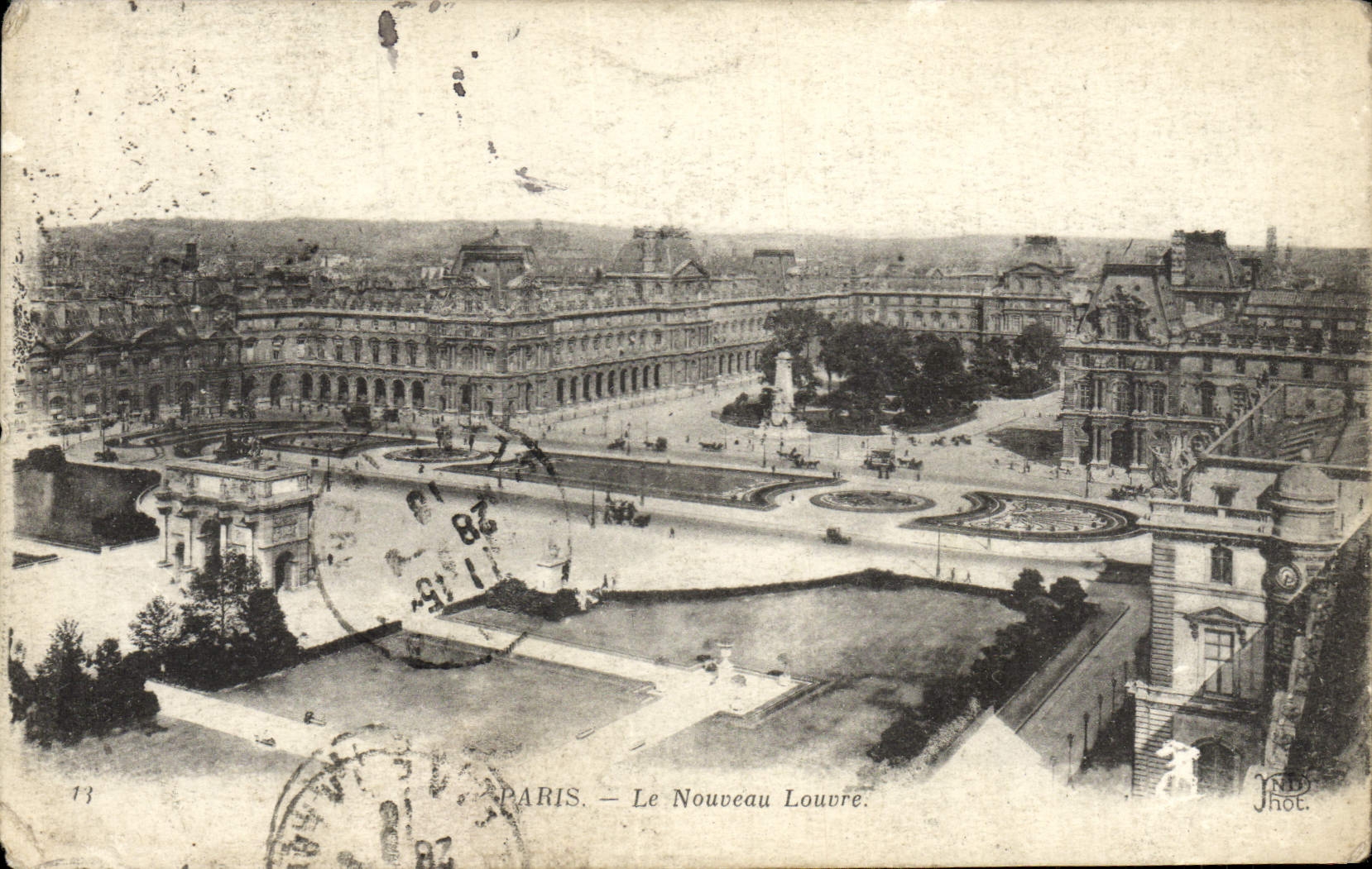CPA Paris Le Nouveau Louvre