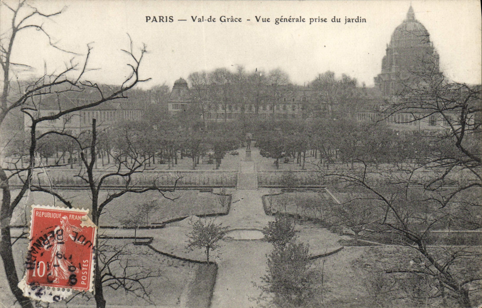CPA Paris Val De Grace Vue Generale Prise Du Jardin