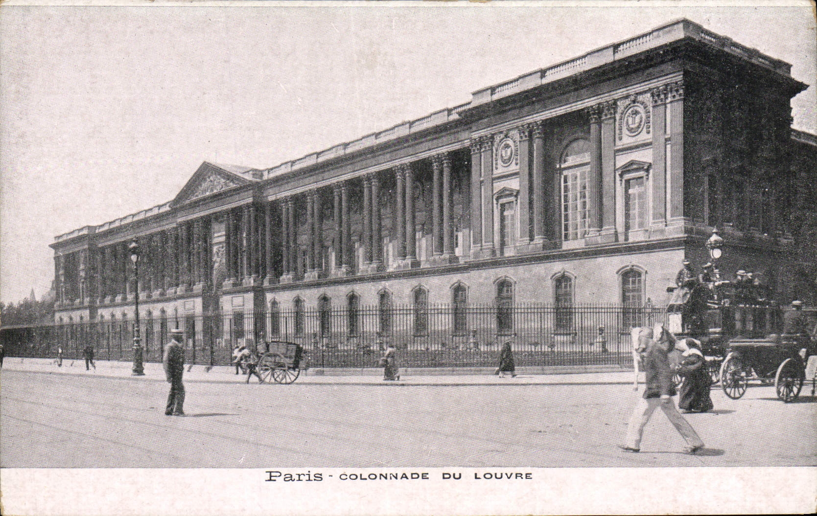 CPA Paris Colonnade Du Louvre