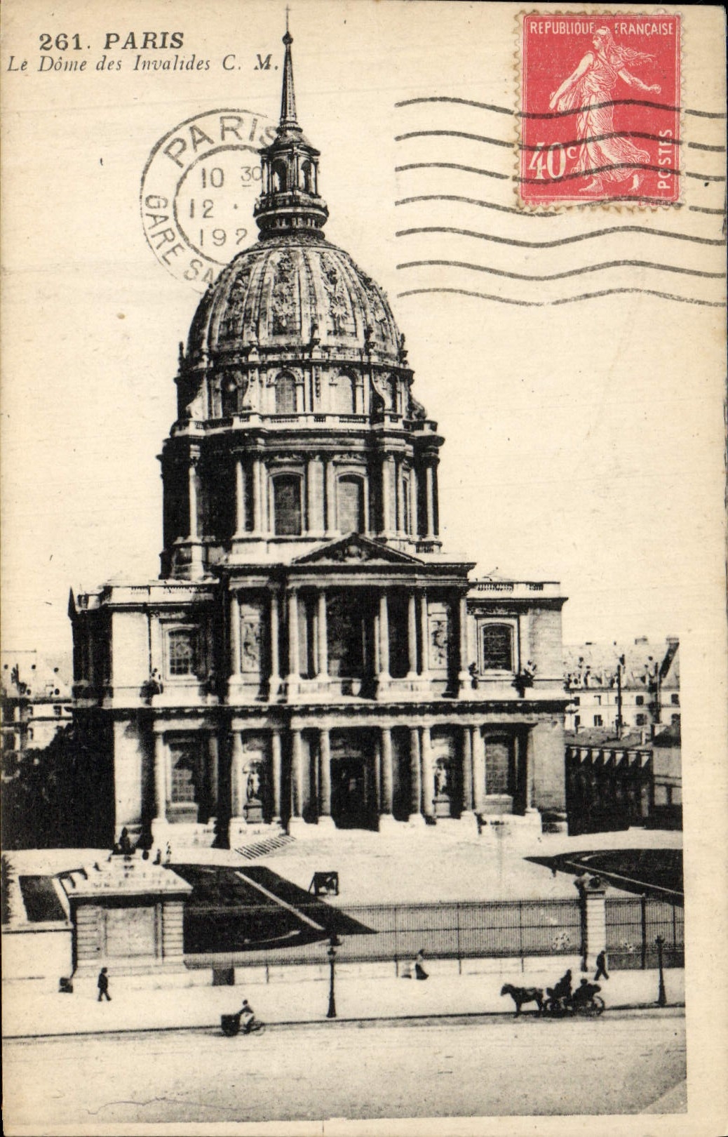 CPA Paris Le Dome Des Invalides