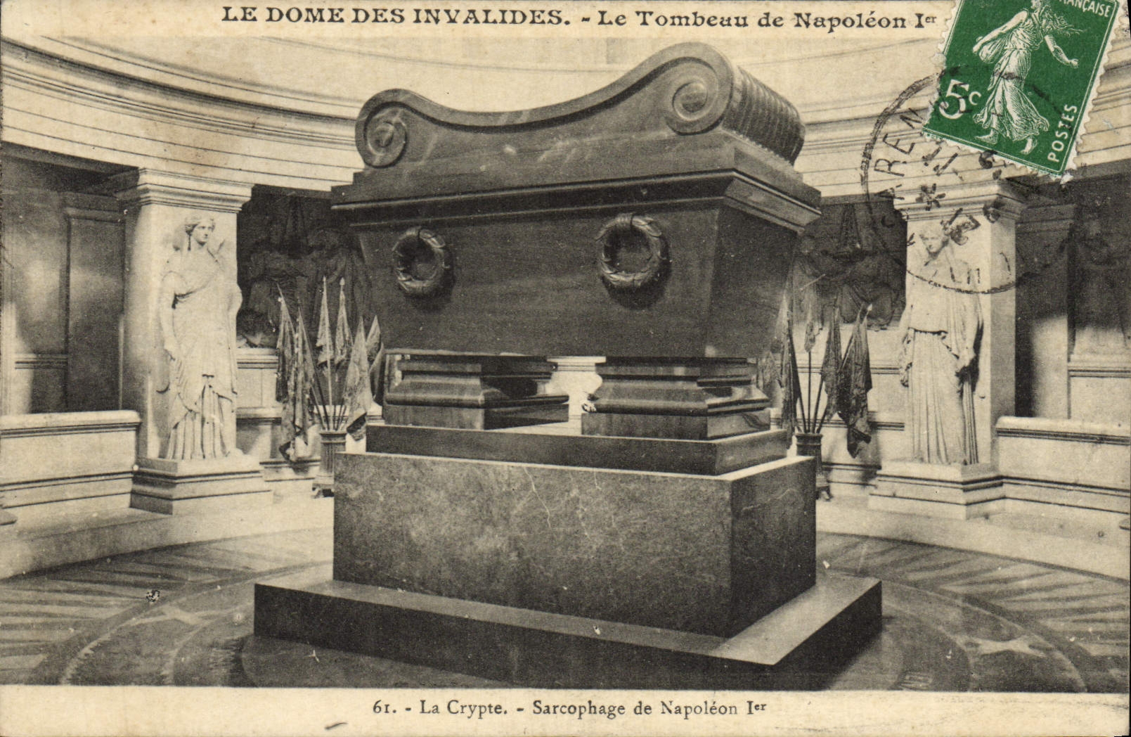 CPA Le Dome Des Invalides Le Tombeau De Napoleon 1er Paris