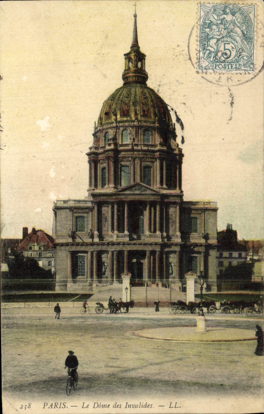 CPA Paris Le Dome Des Invalides