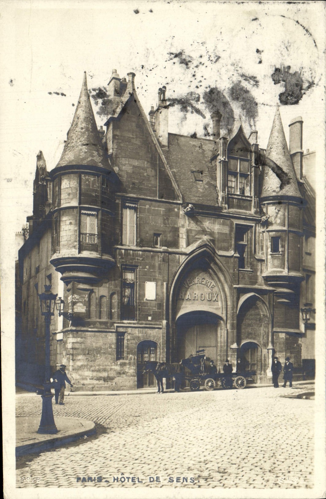 CPA Paris Hotel De Sens