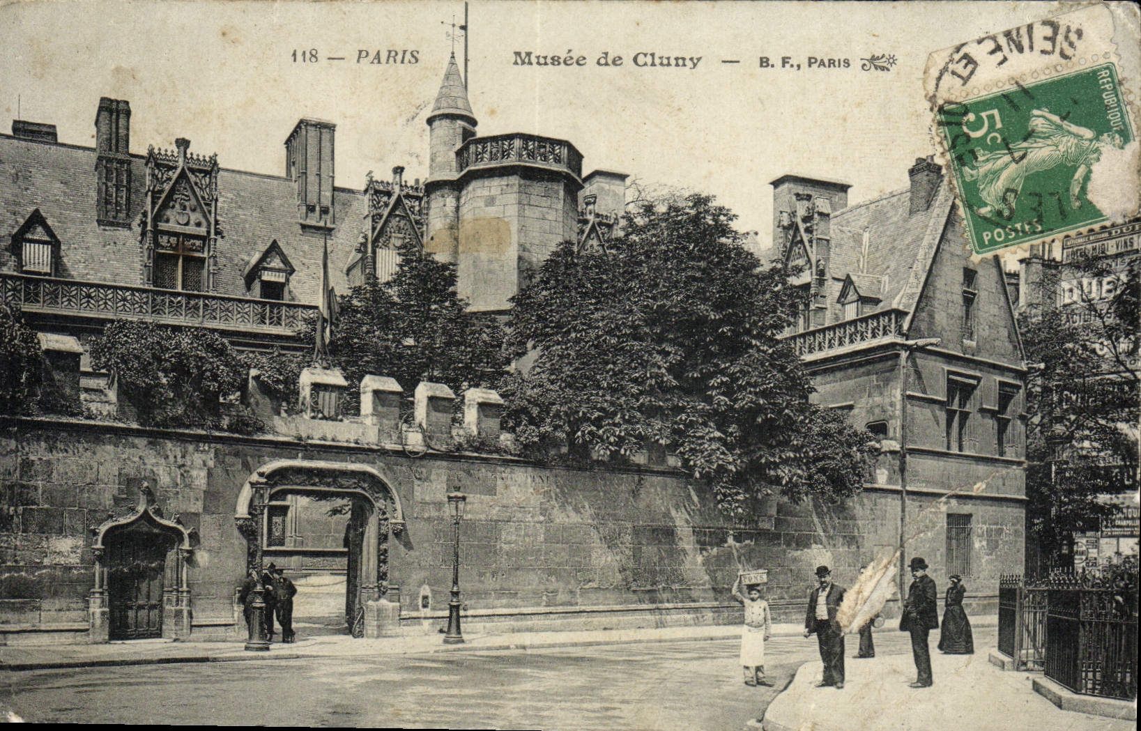 CPA Paris Musee De Cluny