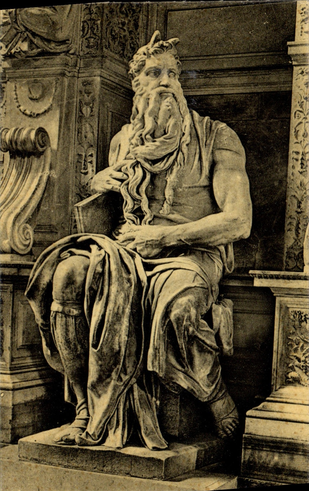 CPA Michel Ange Rome Eglise De Saint Pierre Es Liens