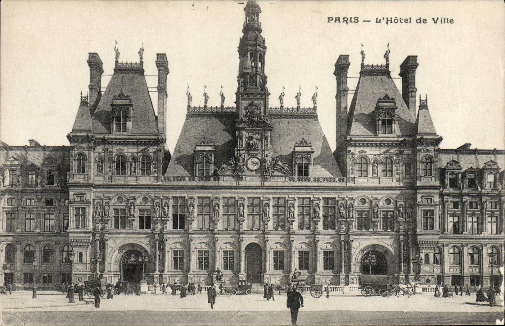 CPA Paris L'Hotel De Ville