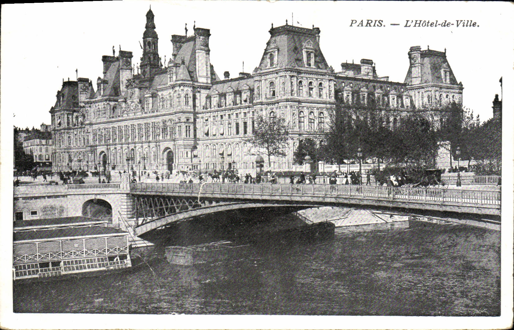 CPA Paris L'Hotel De Ville