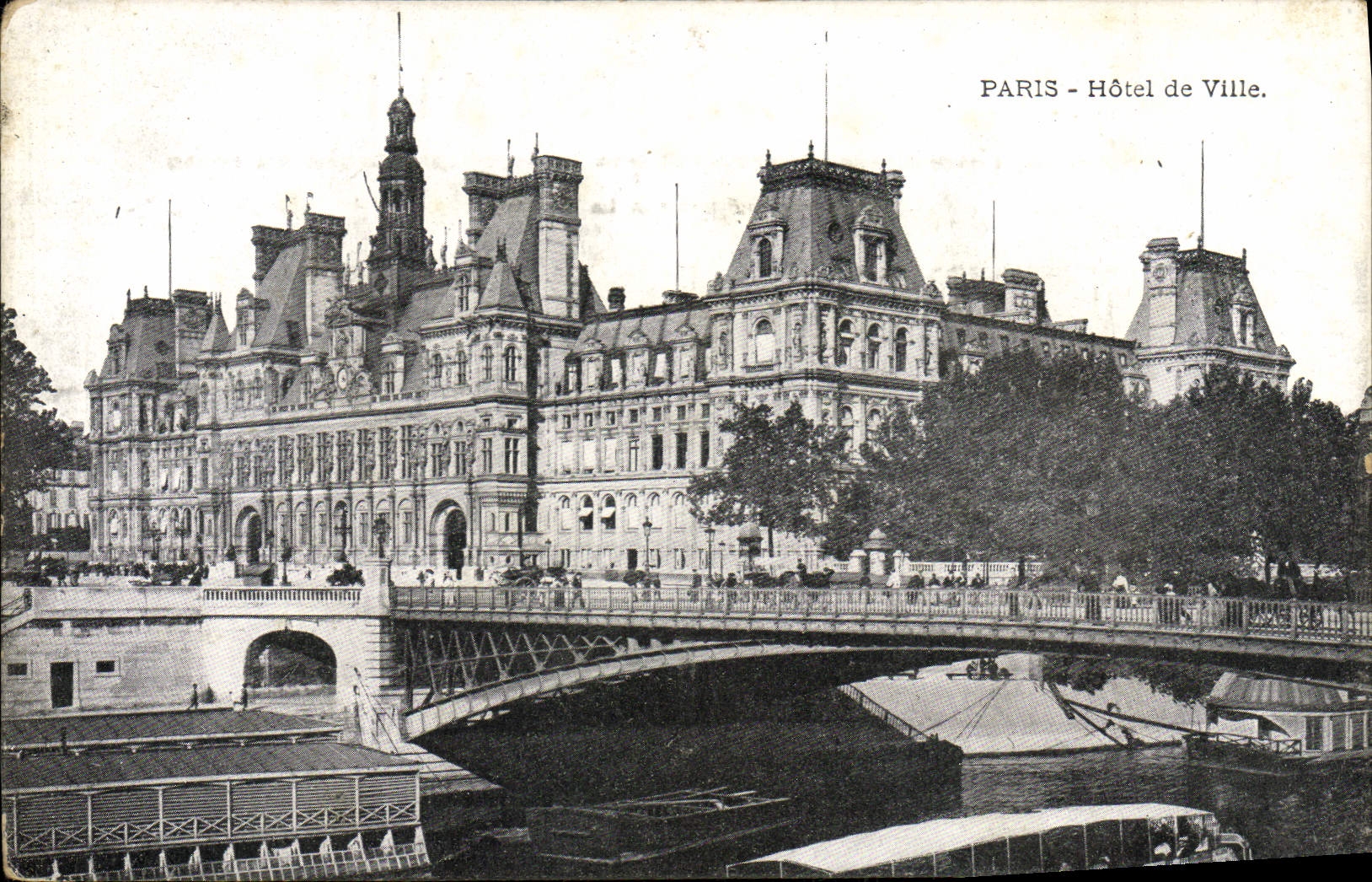 CPA Paris L'Hotel De Ville