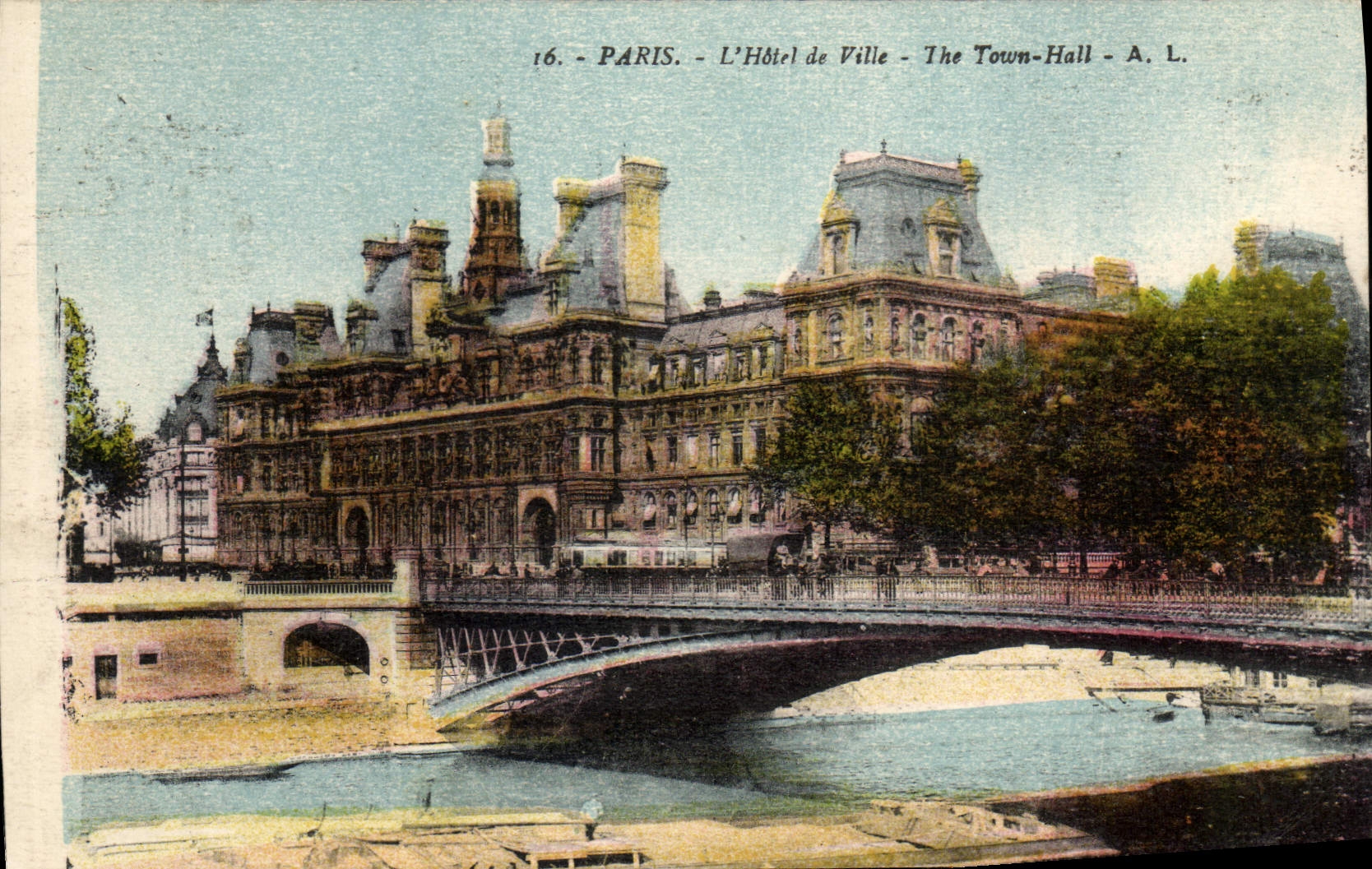 CPA Paris L'Hotel De Ville 