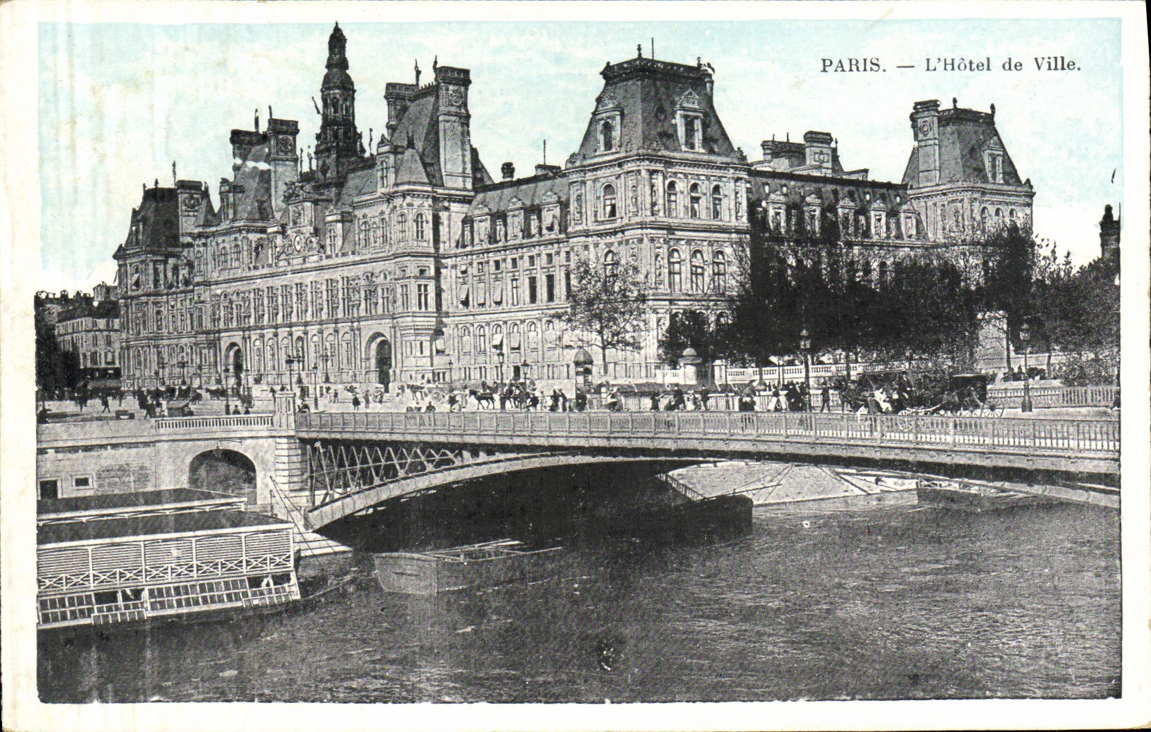 CPA Paris L'Hotel De Ville