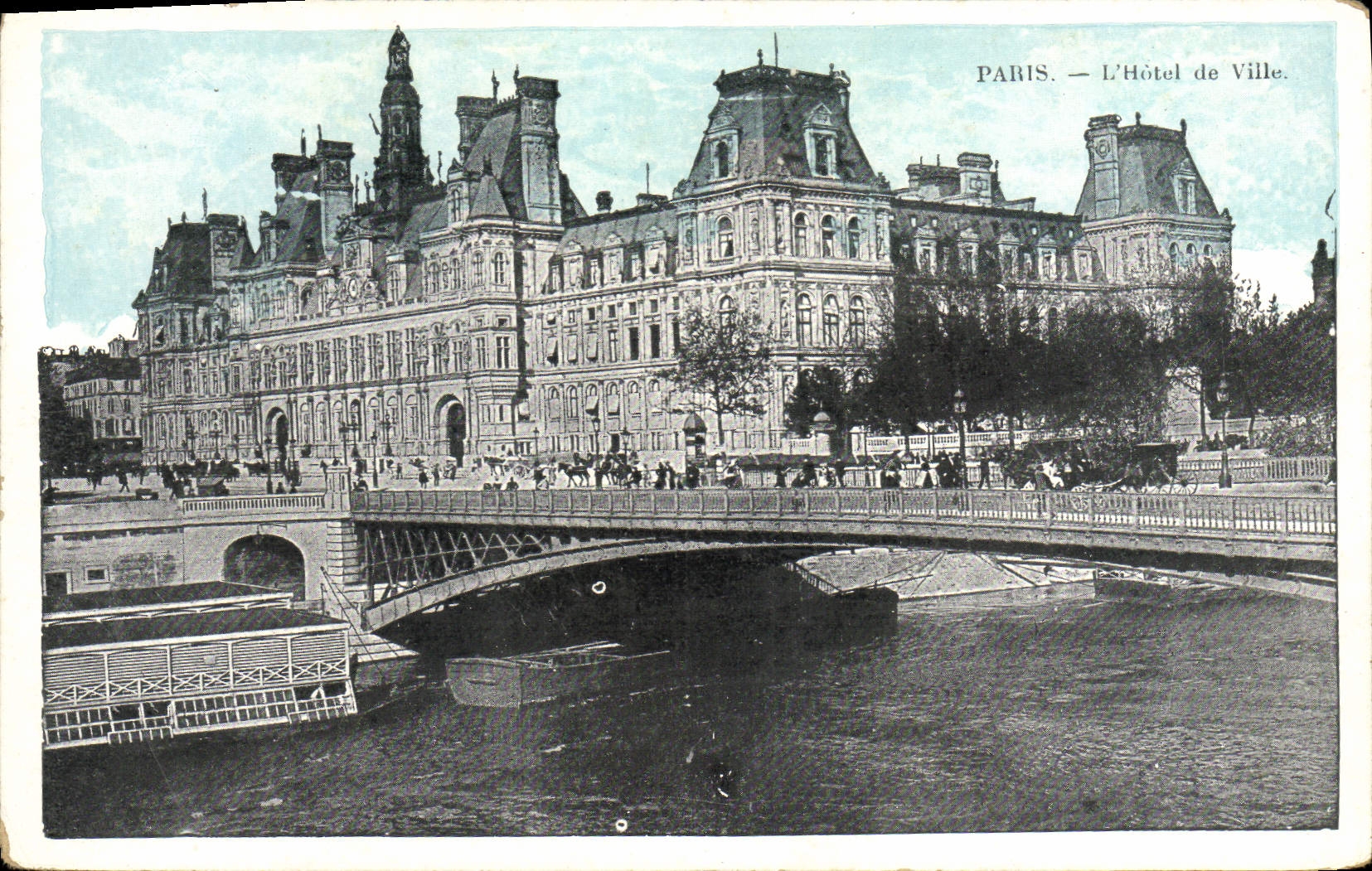 CPA Paris L'Hotel De Ville