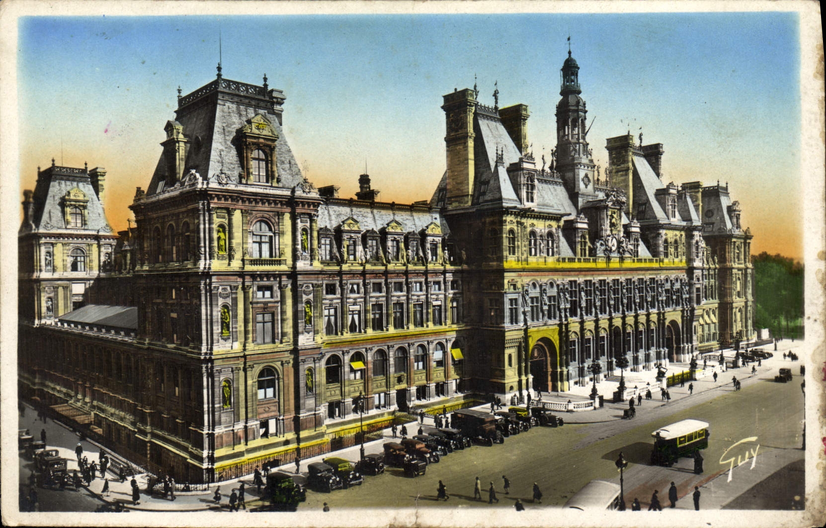 CPA Paris Et Ses Merveilles L'Hotel De Ville