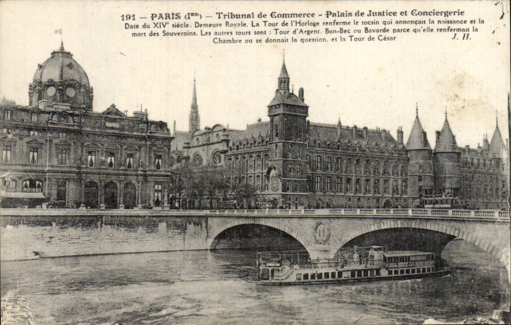 CPA Paris Tribunal De Commerce Palais De Justice Et conciergerie