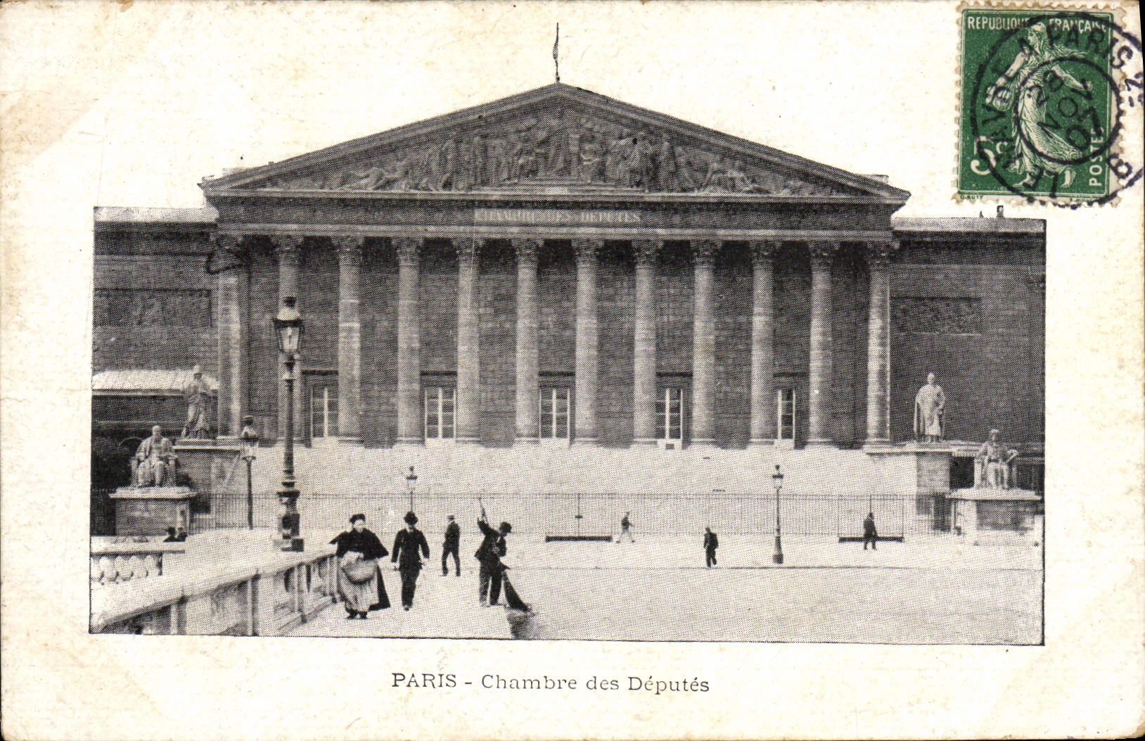 CPA Paris Chambre Des Deputes