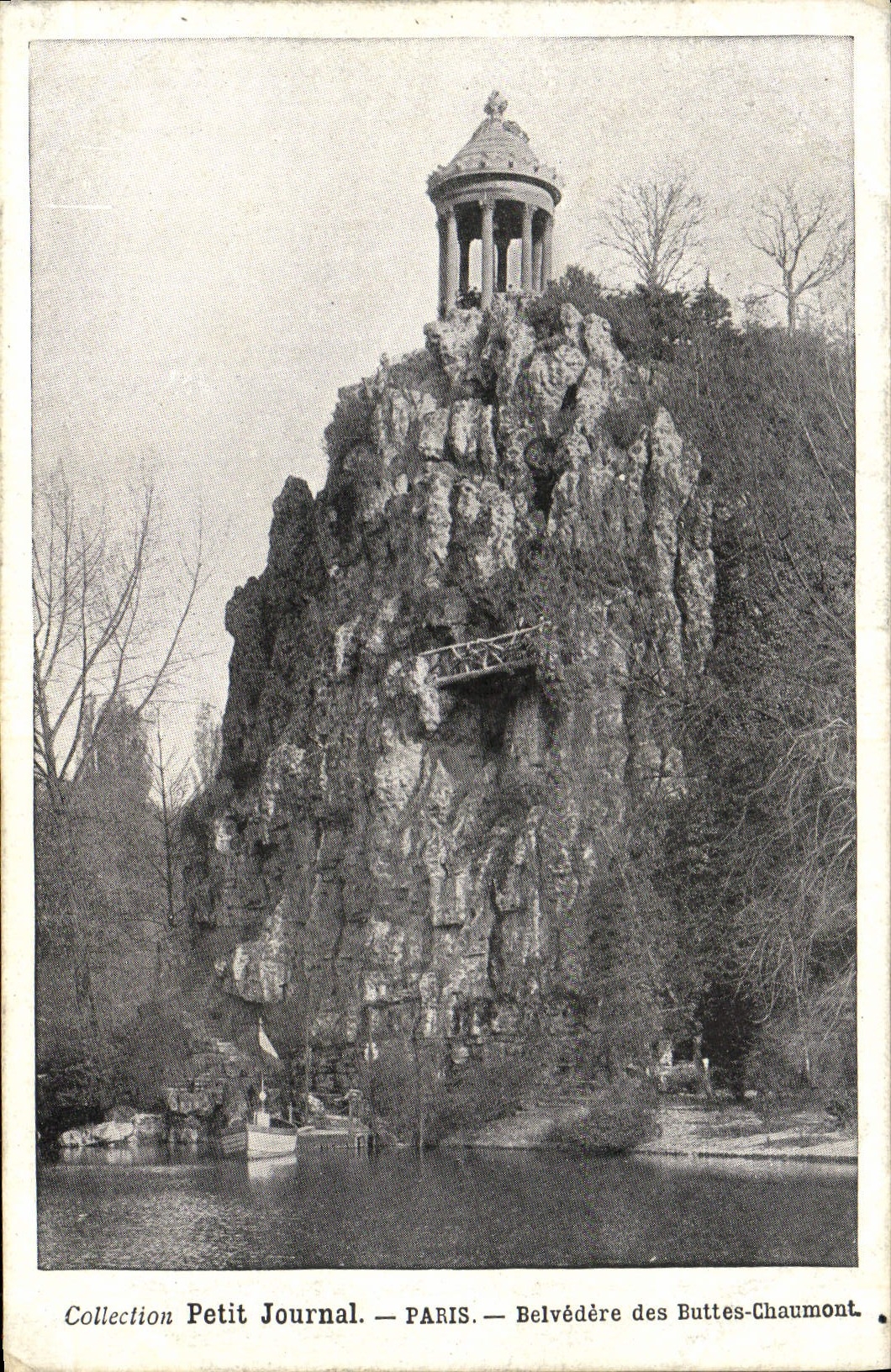 CPA Paris Belvedere Des Buttes Chaumont