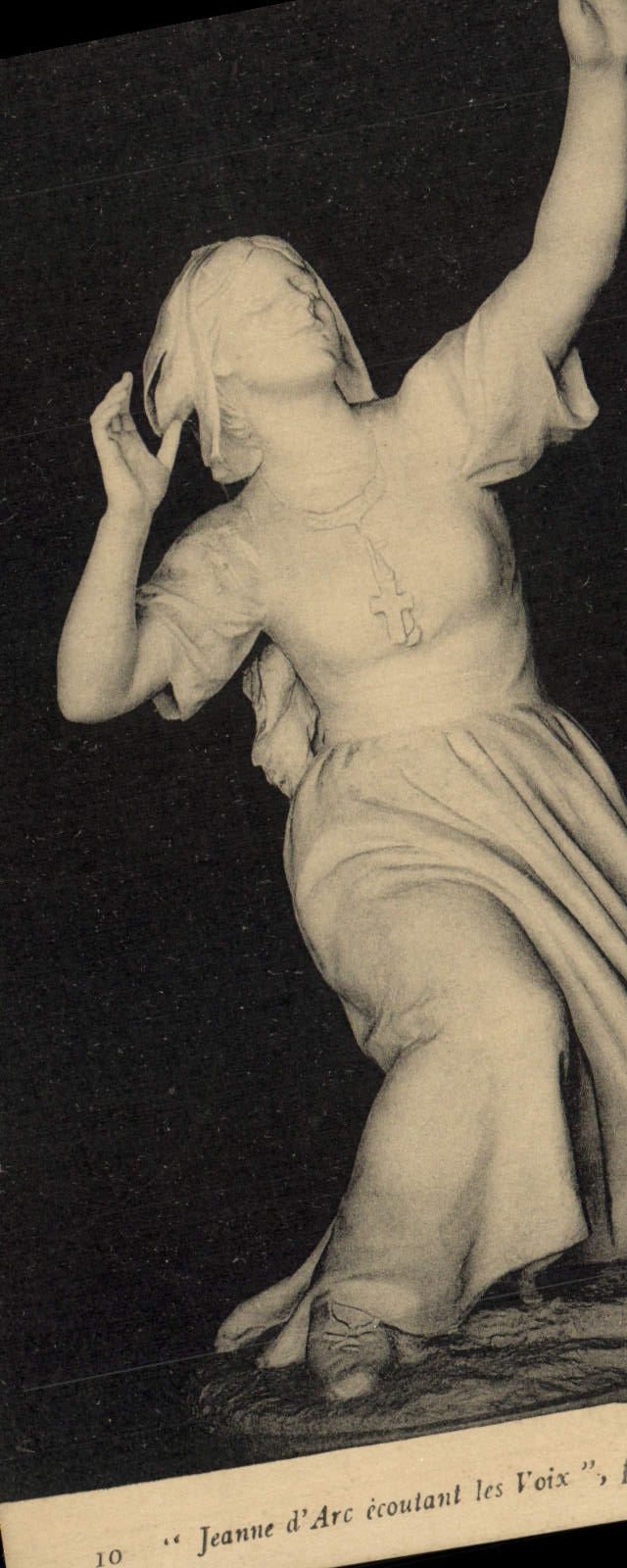CPA Jeanne D'Arc Ecoutant Les voix par A Allar