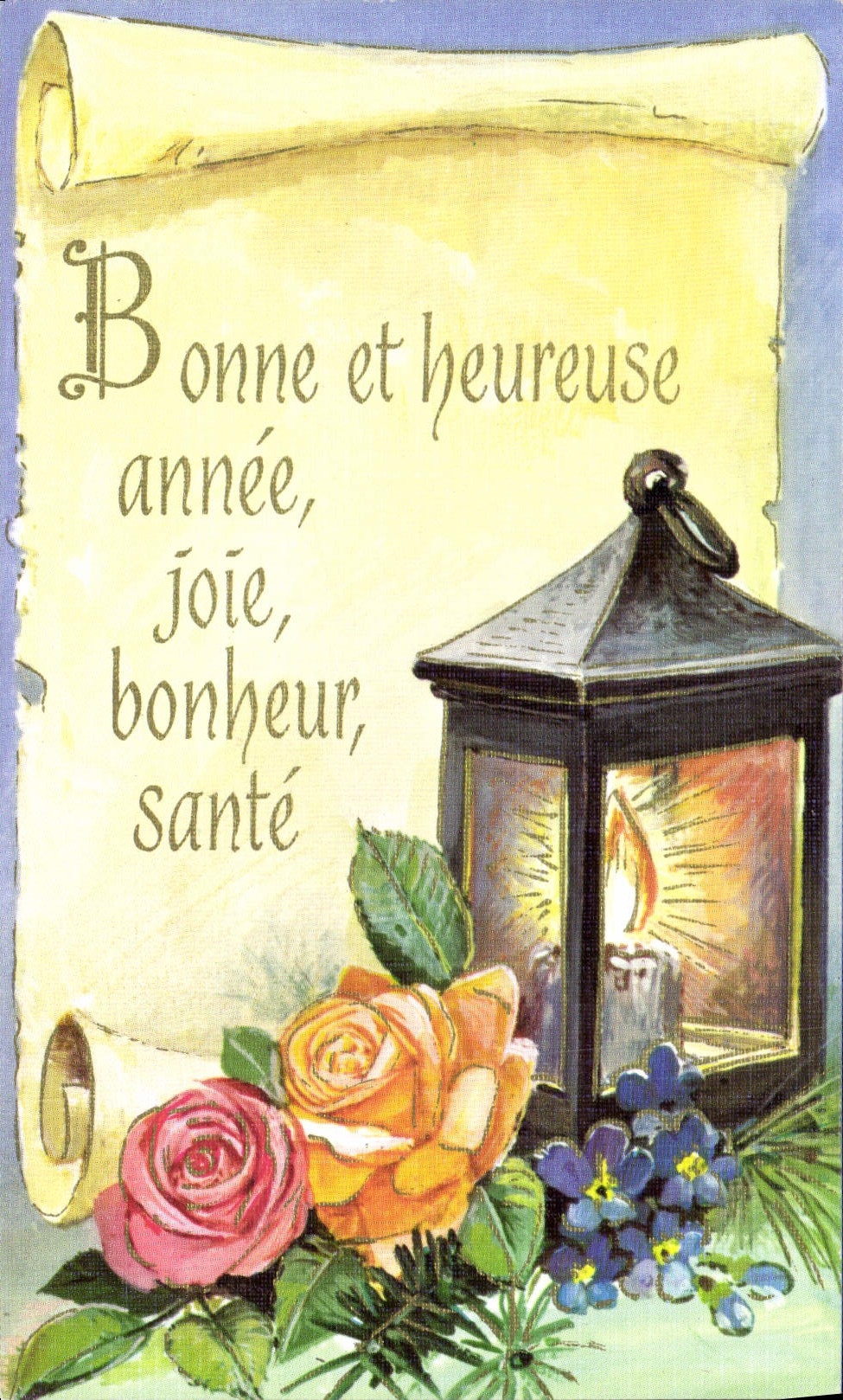 CPM Fantaisie Bonne annee