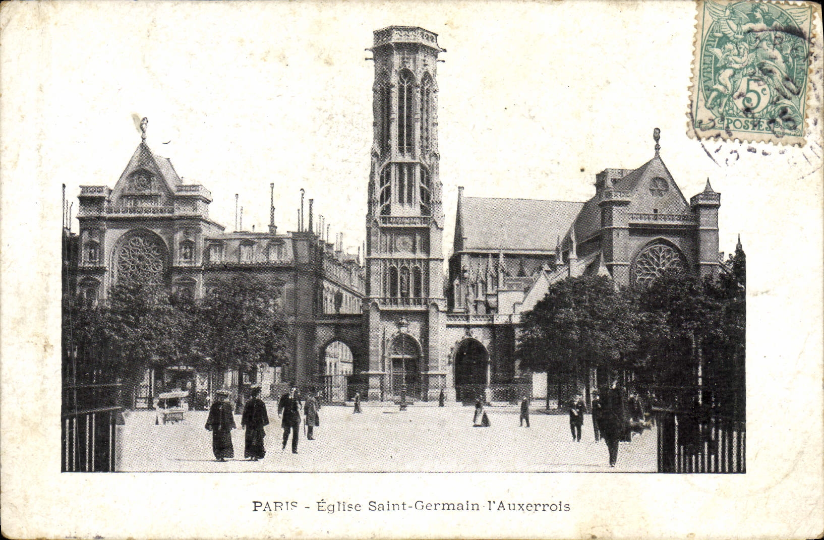 CPA Paris Eglise Saint Germain l'Auxerrois