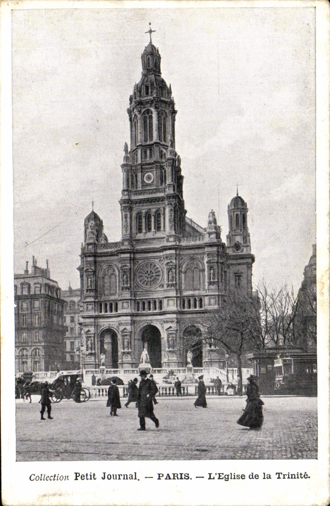 CPA Paris L'Eglise De la Trinite