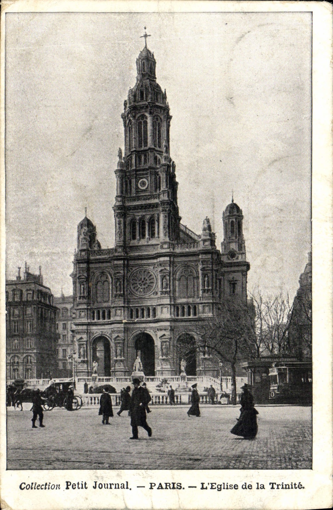 CPA Paris L'Eglise De la Trinite