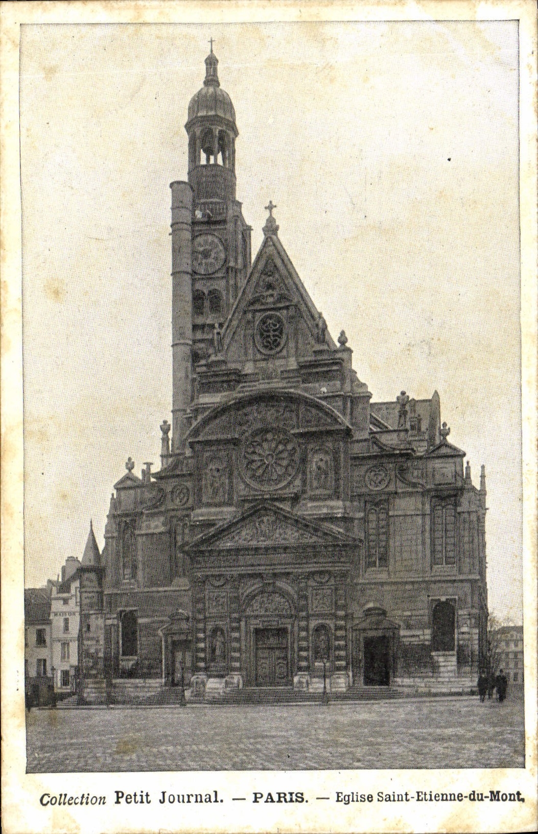 CPA Paris Eglise Saint Etienne Du Mont