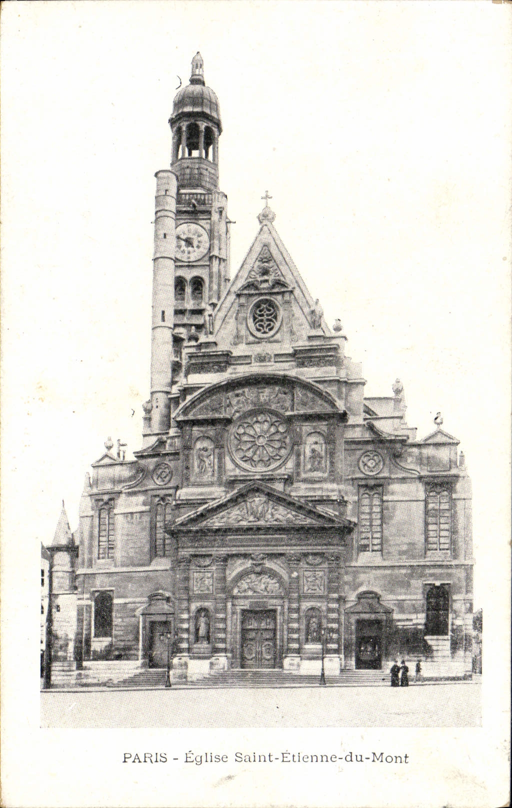 CPA Paris Eglise Saint Etienne Du Mont