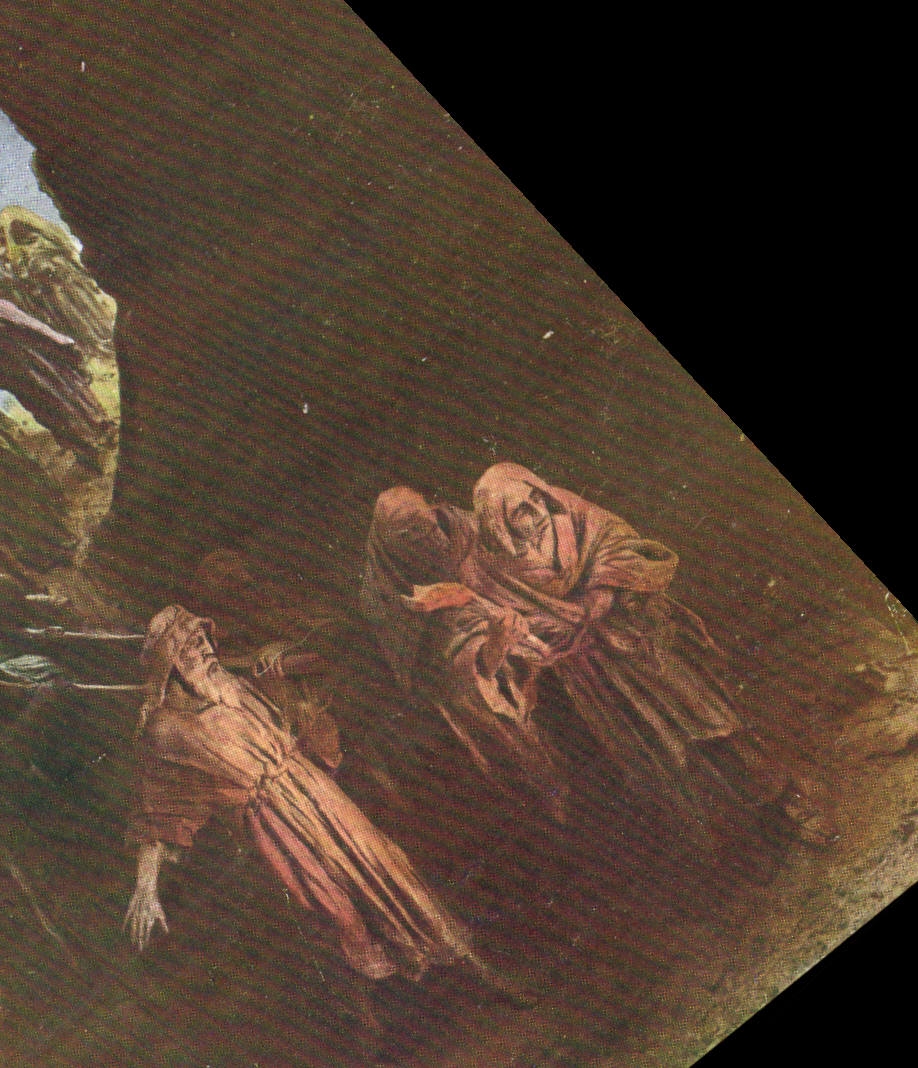 VINTAGE POSTCARD Life Of Christ By Mastroianni