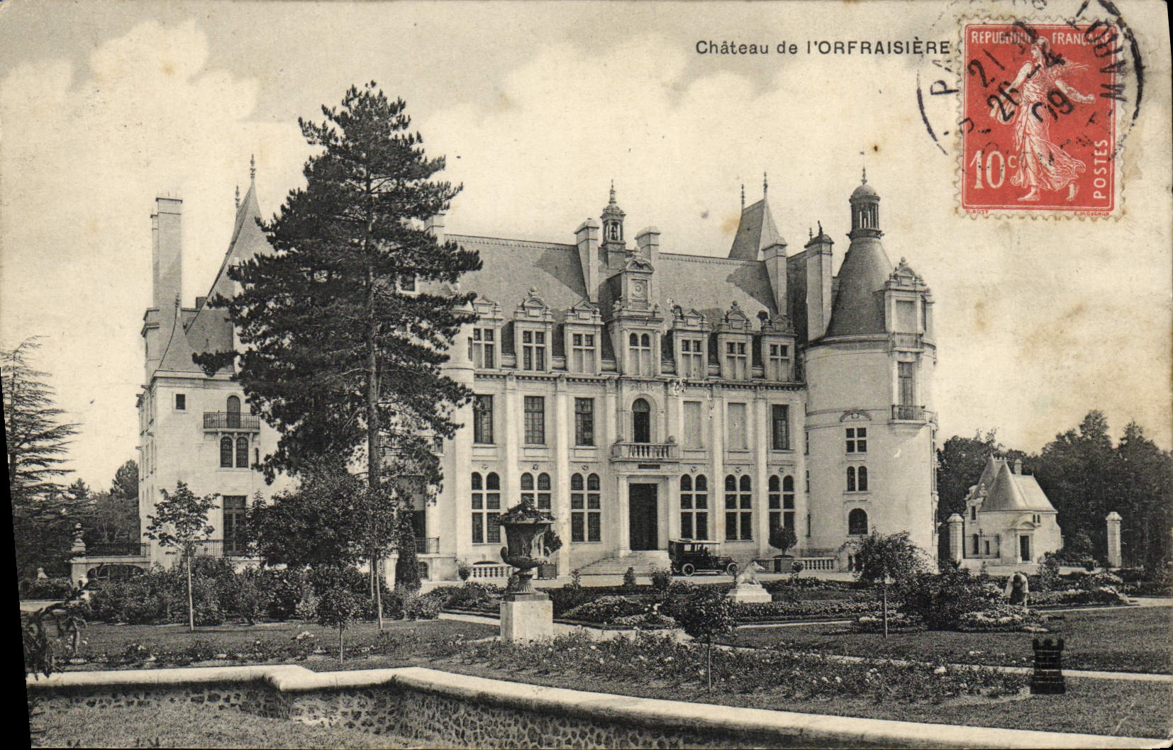 CPA Chateau De l'Orfraisiere