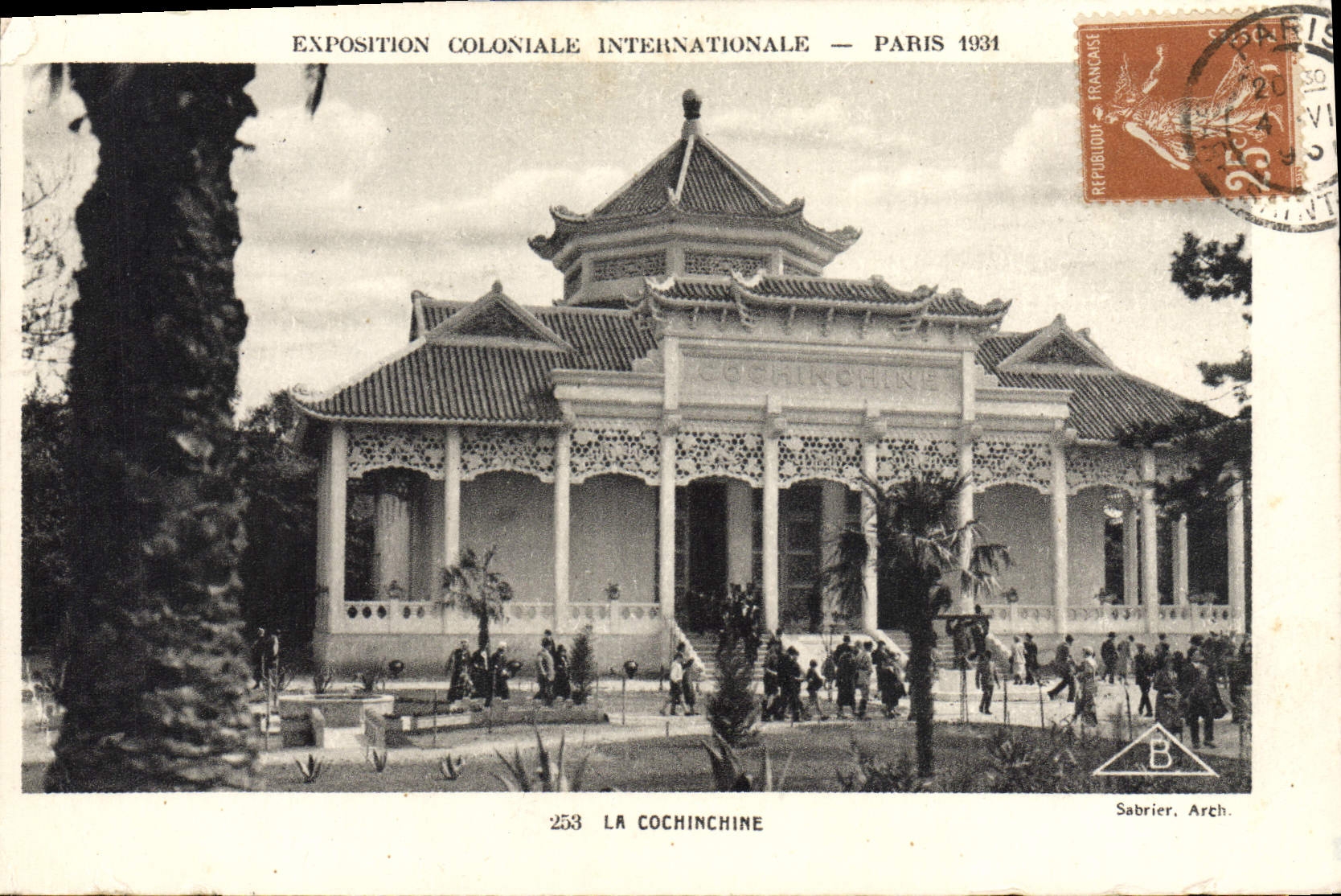 CPA Exposition Coloniale Internationale Paris La Cochinchine