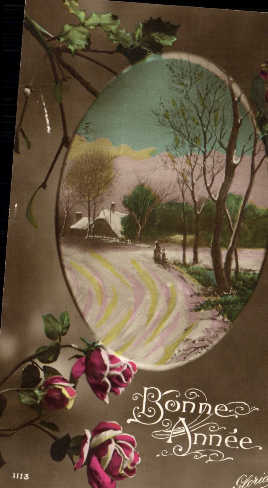 CPA Fantaisie Bonne Annee