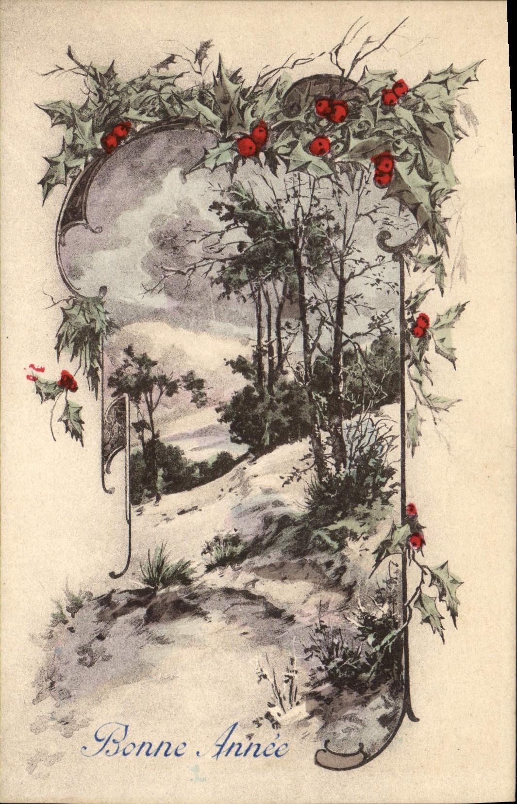 CPA Fantaisie Bonne Annee