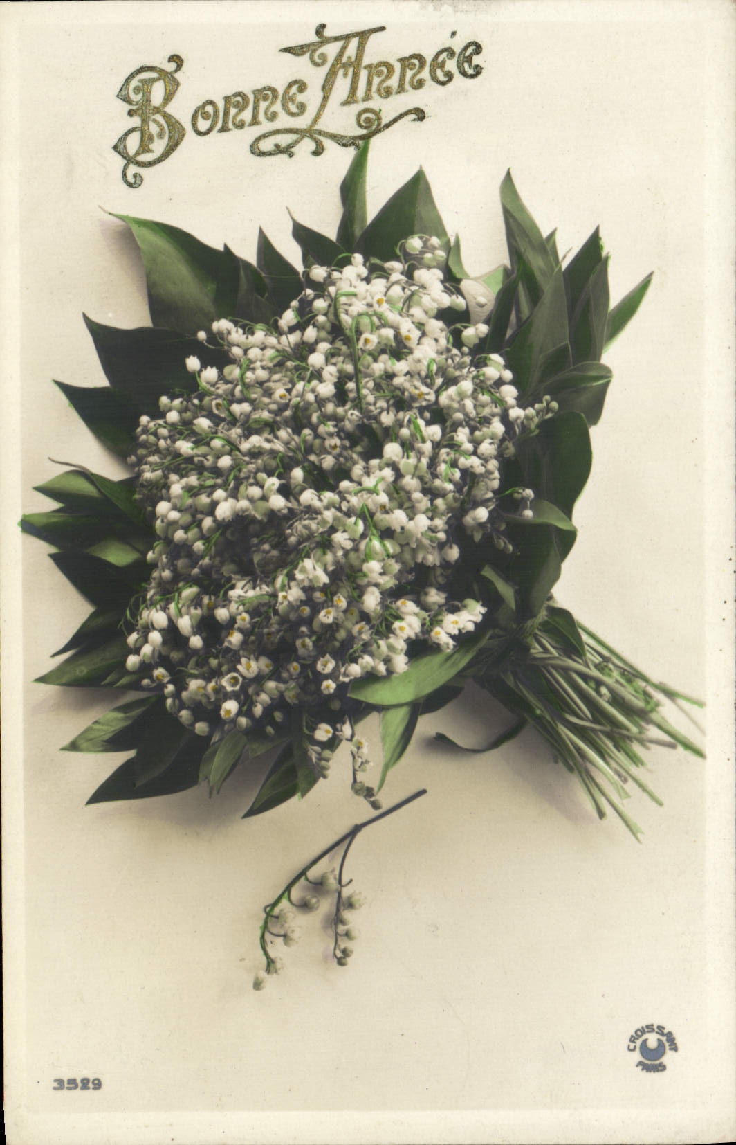 CPA Fantaisie Fleurs Muguet