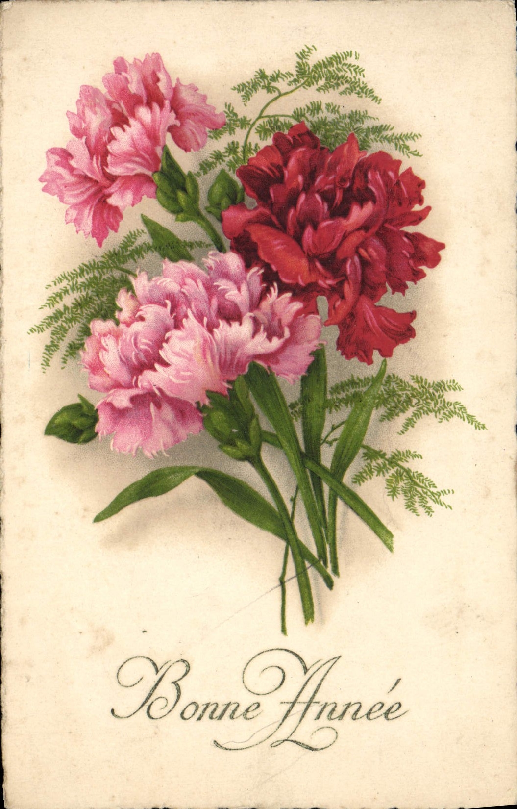 CPA Fantaisie Fleurs