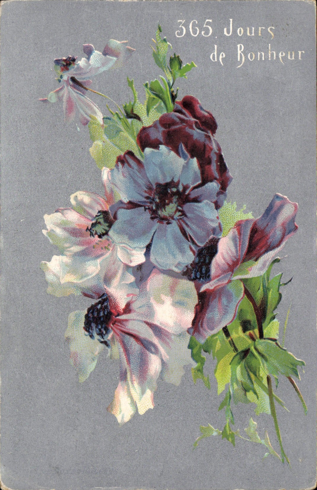 CPA Fantaisie Fleurs 