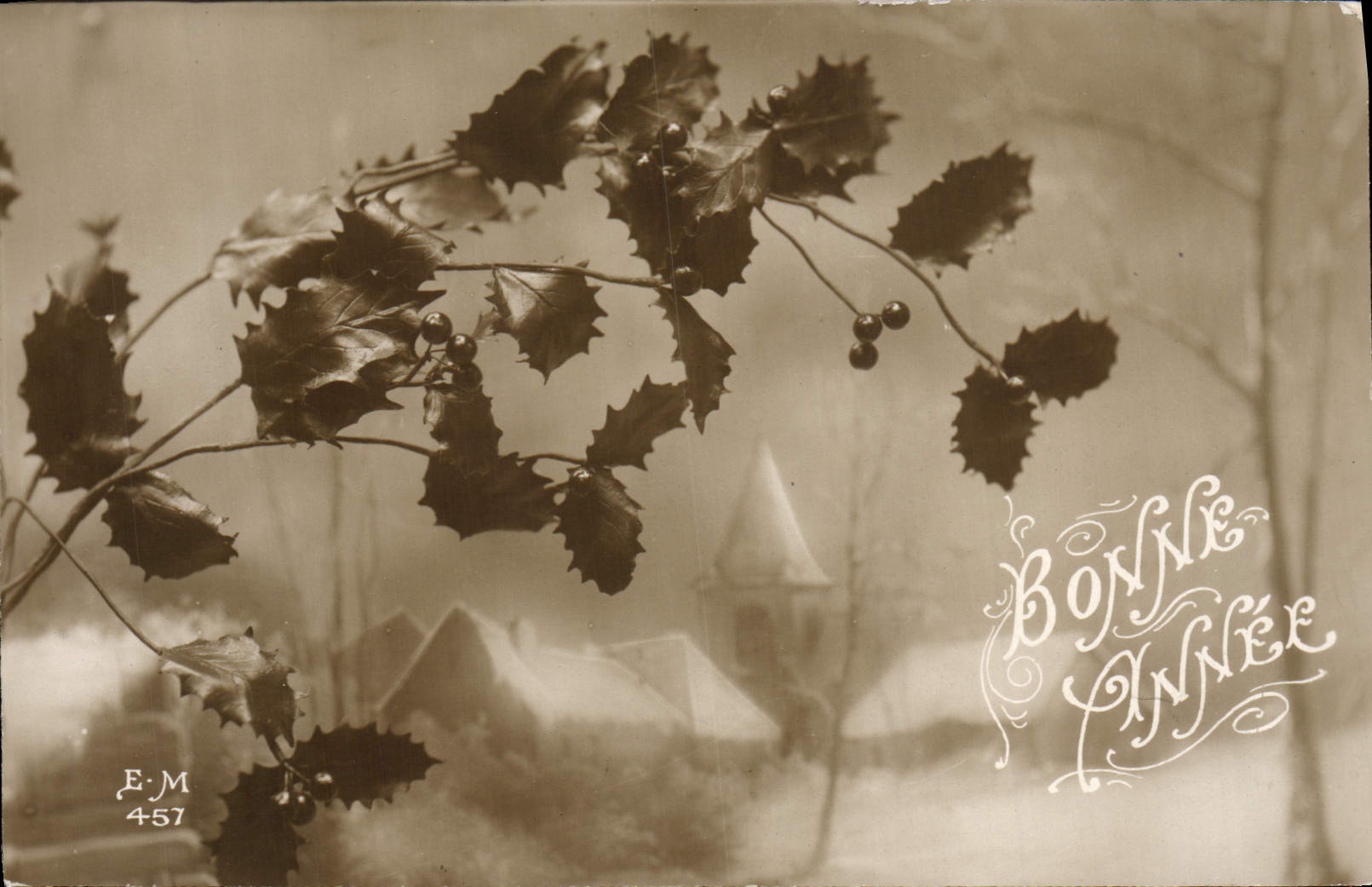 CPA Fantaisie Bonne annee