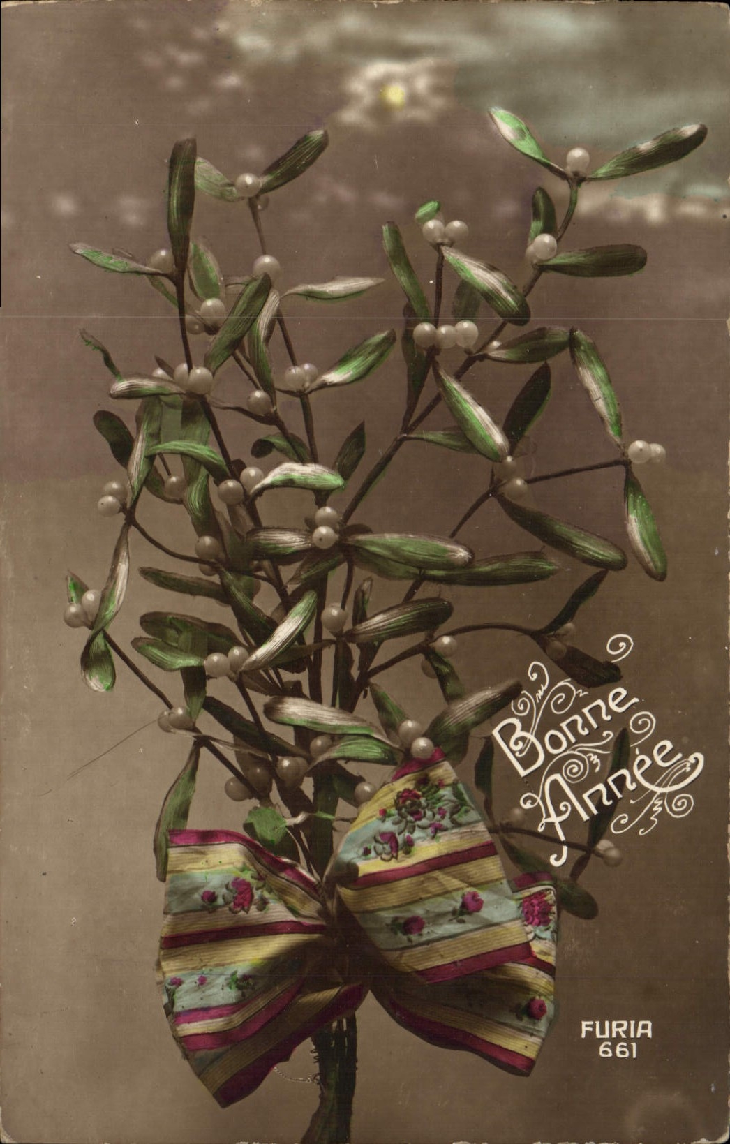 CPA Fantaisie Bonne annee