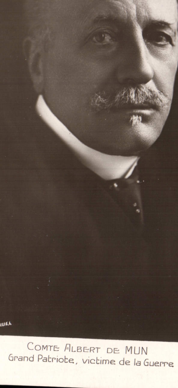 CPA Comte Albert de Mun Grand patriote victime de guerre
