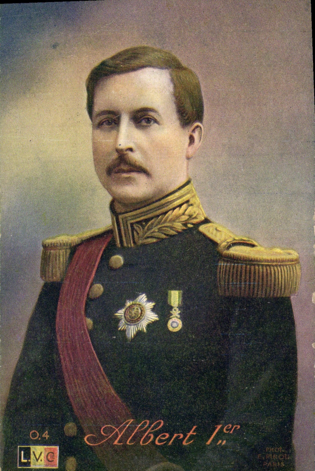 CPA Albert 1er Belgique Roi 